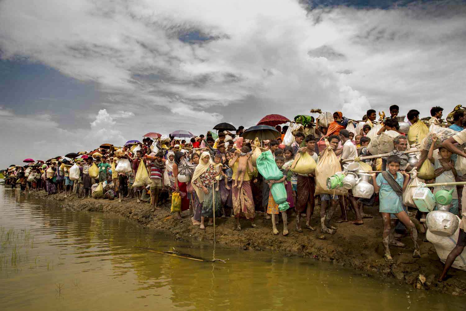 Rohingya Bangladesh Myanmaar vluchten
