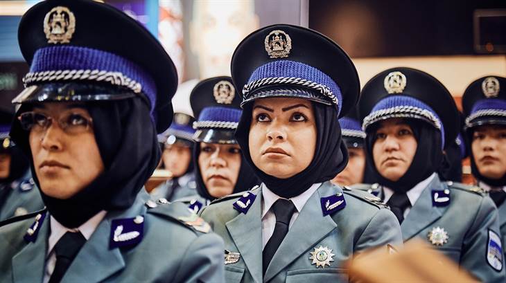 Stronger together for women in the Afghan police