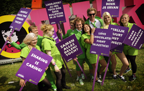 Oxfam Novib was er bij op Pinkpop 2013