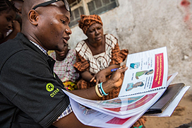 Goede informatie is de sleutel in de strijd tegen Ebola