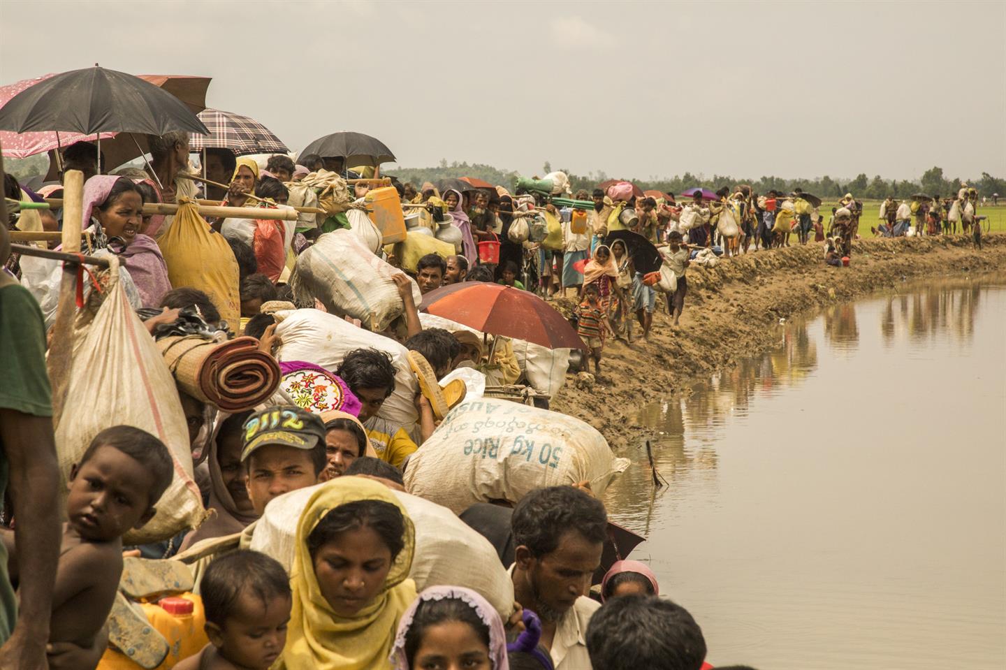 Dubbele ramp dreigt voor honderdduizenden Rohingya