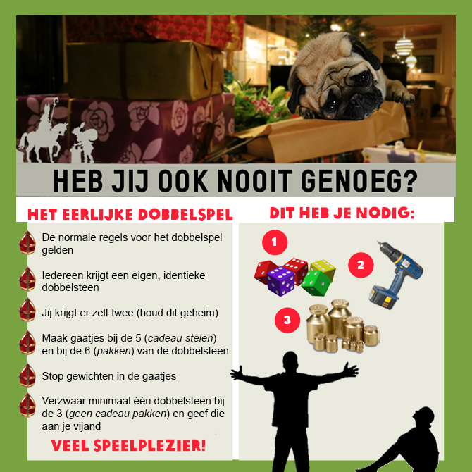 Sinterklaas surprise dobbelspel