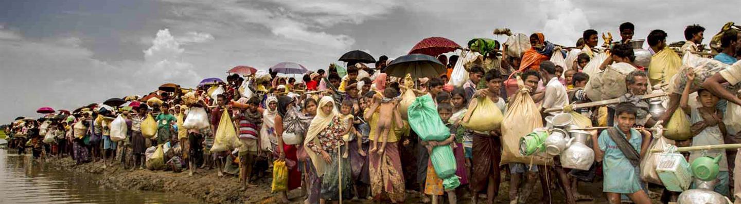 Rohingya Bangladesh Myanmaar vluchten