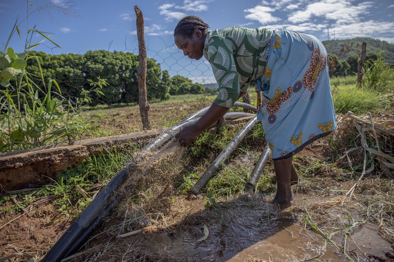 boerin Sarah (Zimbabwe) strijdt tegen klimaatverandering