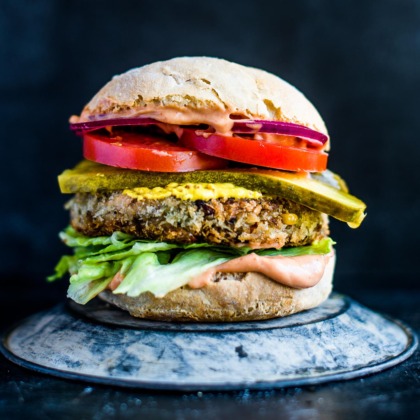 vegan burger recepten Lisette Kreischer Dutch Weed Burger