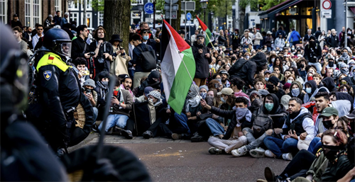 Demonstratie Palestina politie.png