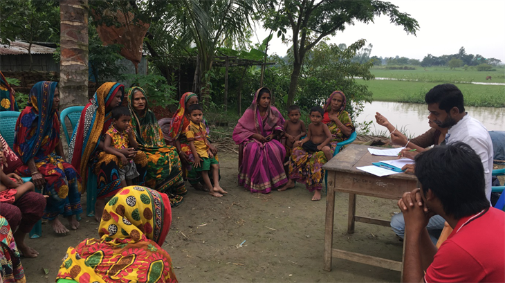 Emergency humanitarian support to flash flood affected people in Haor areas of Kishoregonj and Sunamgonj Districts