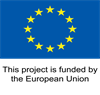 EU vlag met tekst