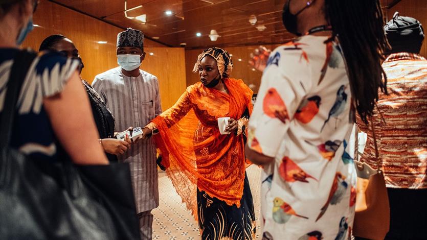 Hamzat heeft een uitgebreid netwerk van activisten opgebouwd in binnen- en buitenland.