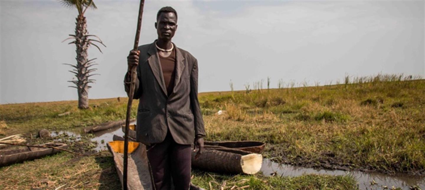 Jal is vluchteling uit Zuid Sudan