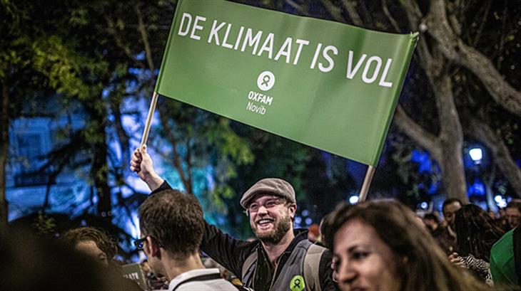 Spandoek Klimaat is vol