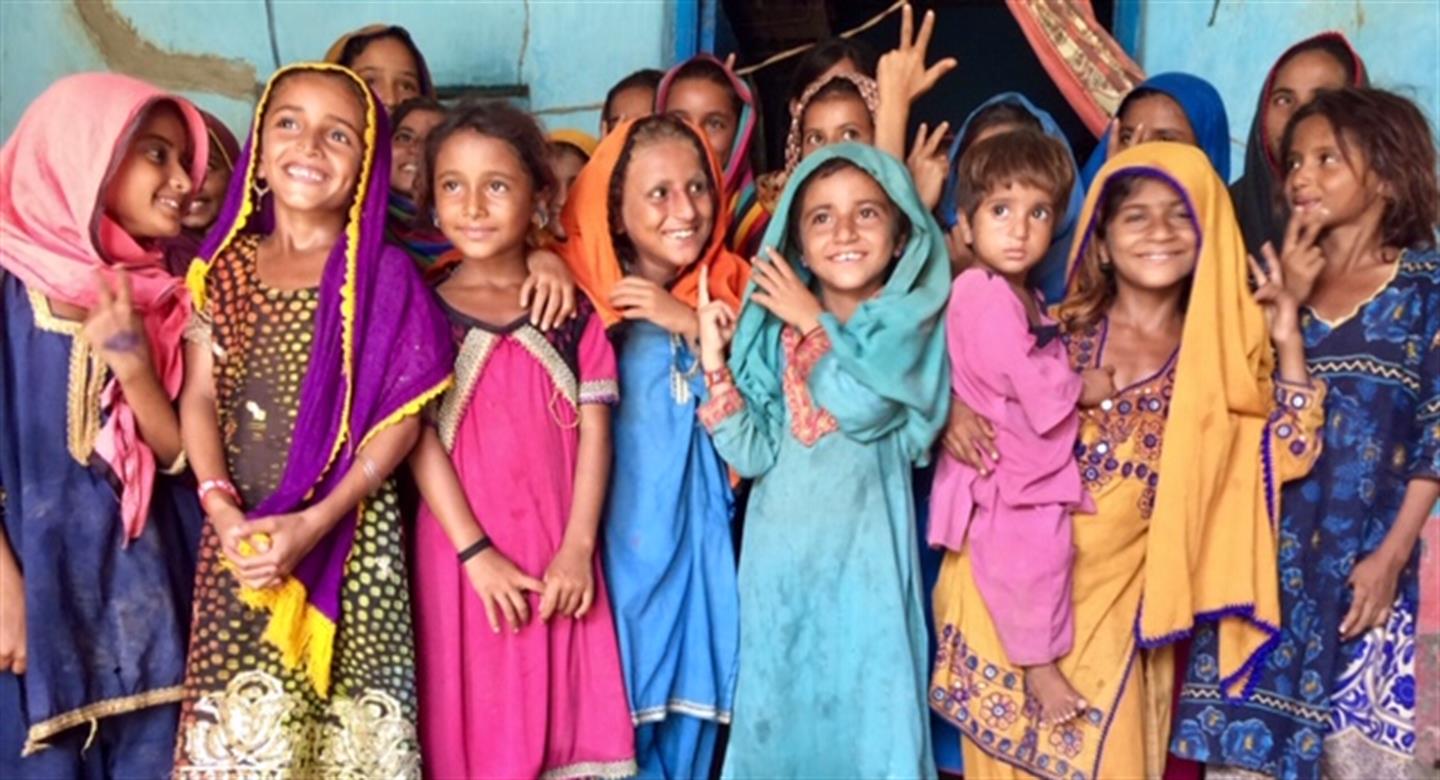 Meisjes in Pakistan