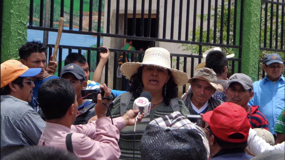 Oxfam Novib Berta Cáceres en haar strijd voor landrechten