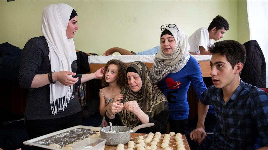 Oxfam Novib helpt vluchtelingen vooruit