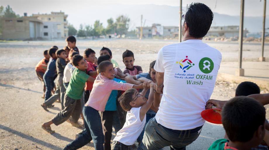 Oxfam Novib hulp voor vluchtelingen