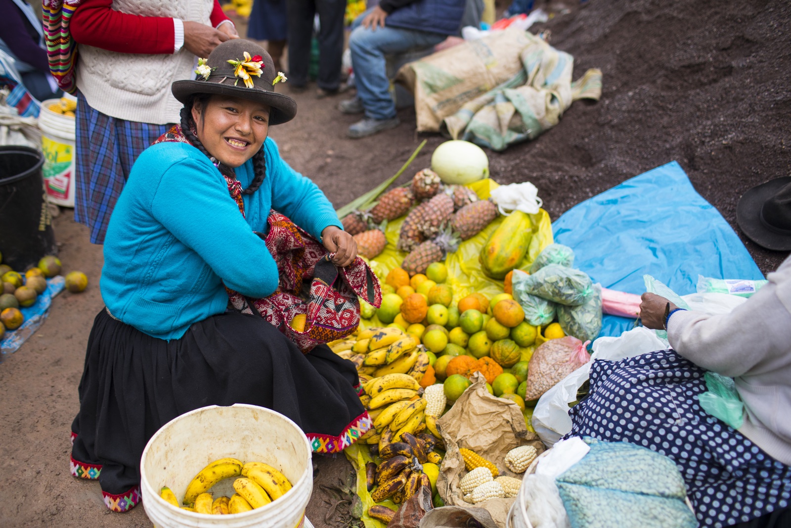 Oxfam Novib Seeds Peru markt