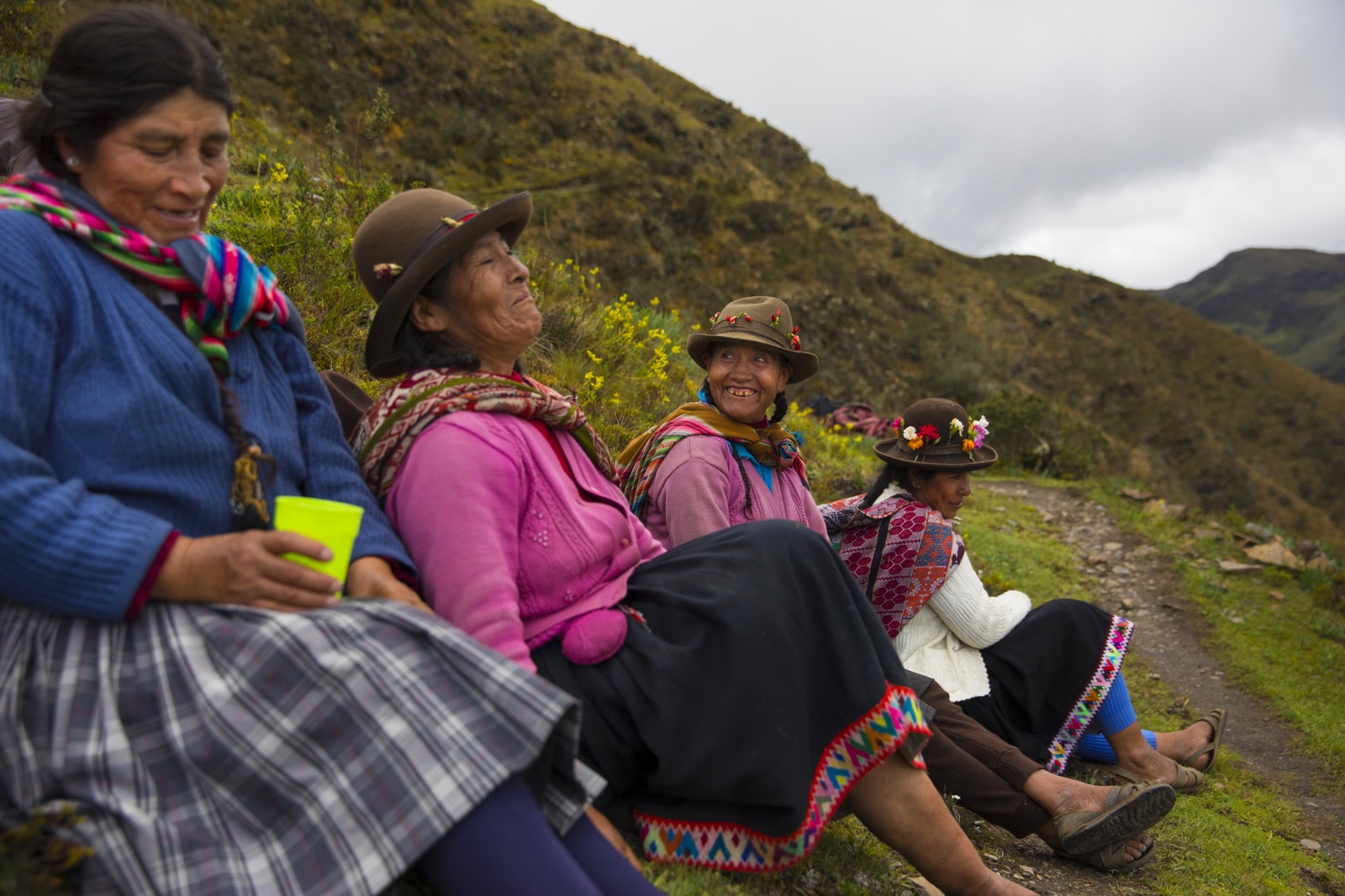 Oxfam Novib Seeds Peru vrouwen drinken