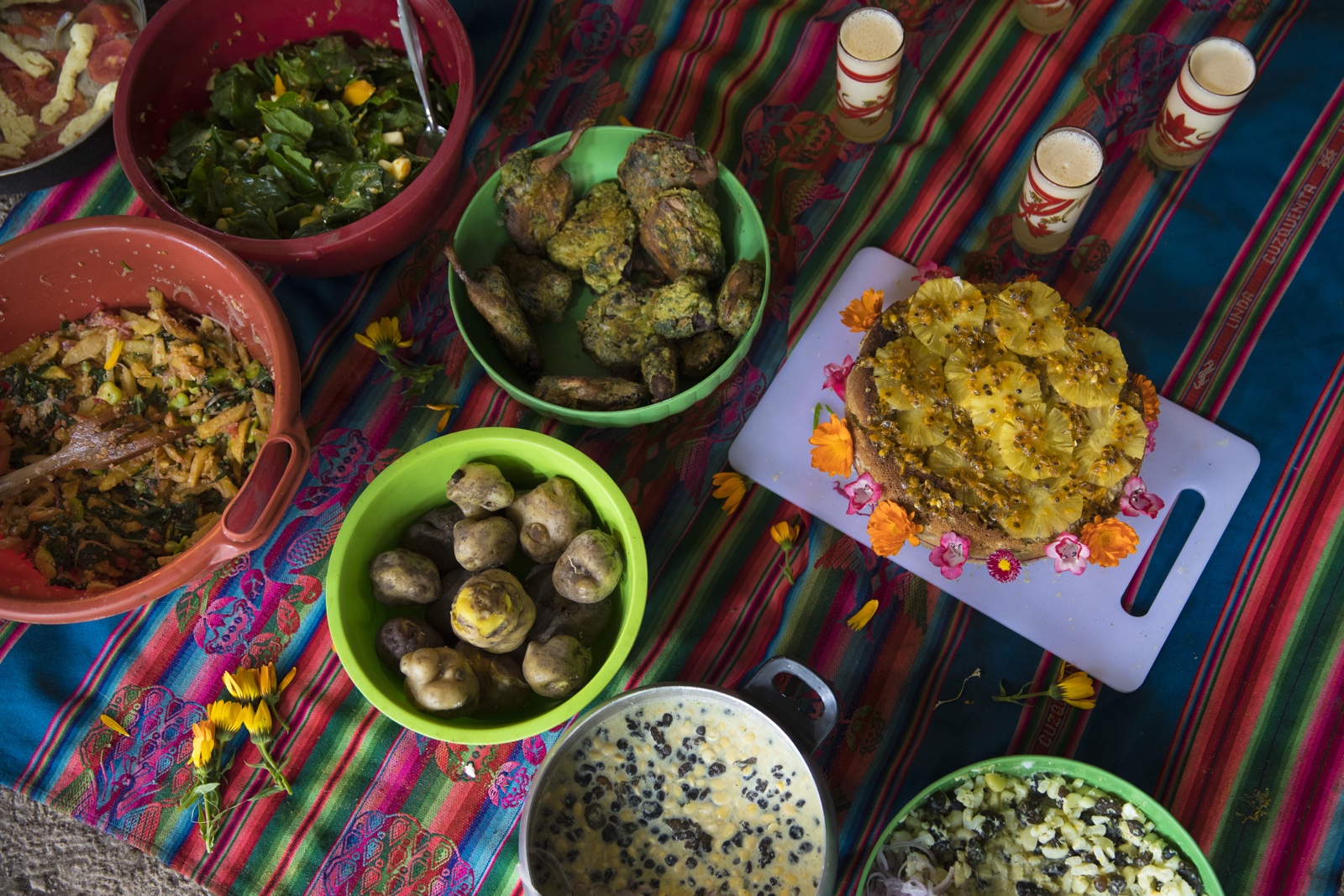 Oxfam Novib Seeds Peru maaltijd divers