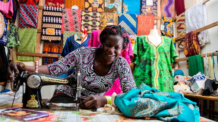 Microfinanciering door Oxfam Novib hielp Aber