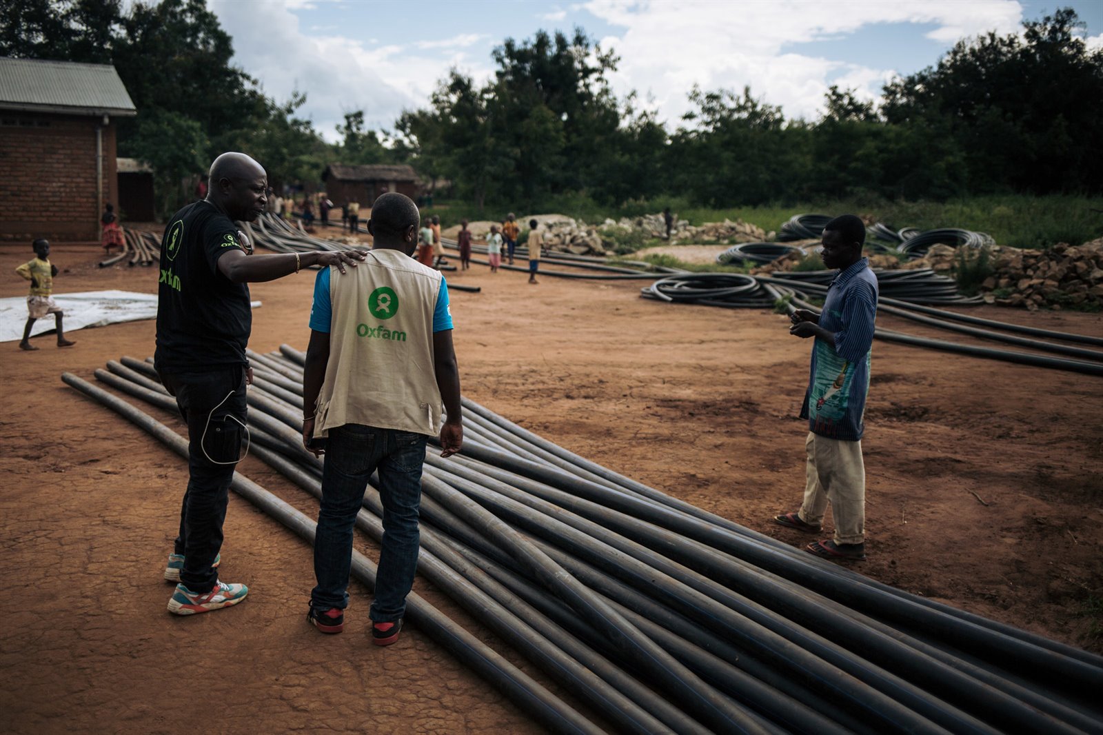 OxfamNovib DRC waterleiding