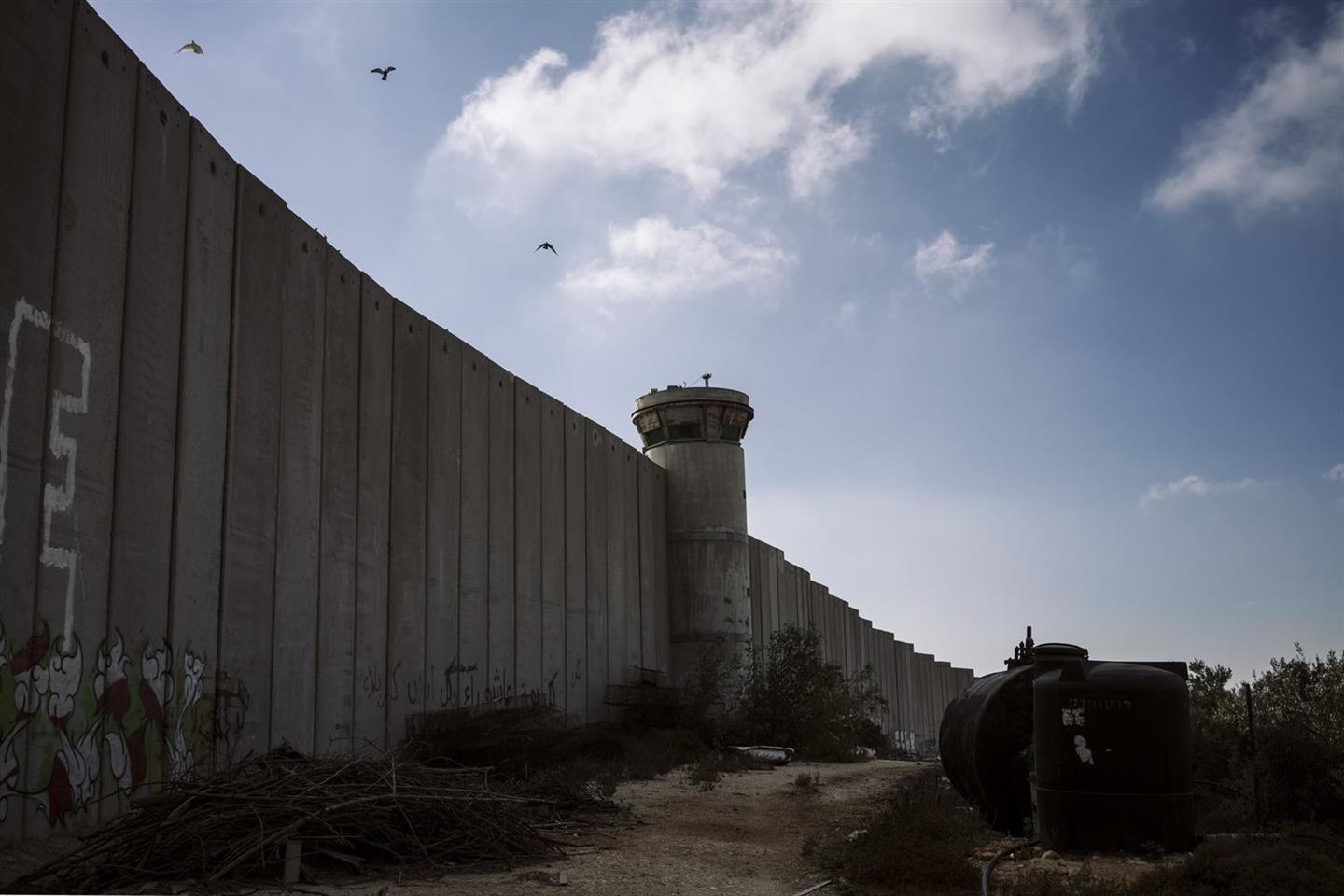 Muur in bezet Palestijns gebied