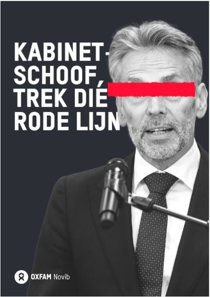 Poster - Kabinet Schoof trek de Rode Lijn.JPG