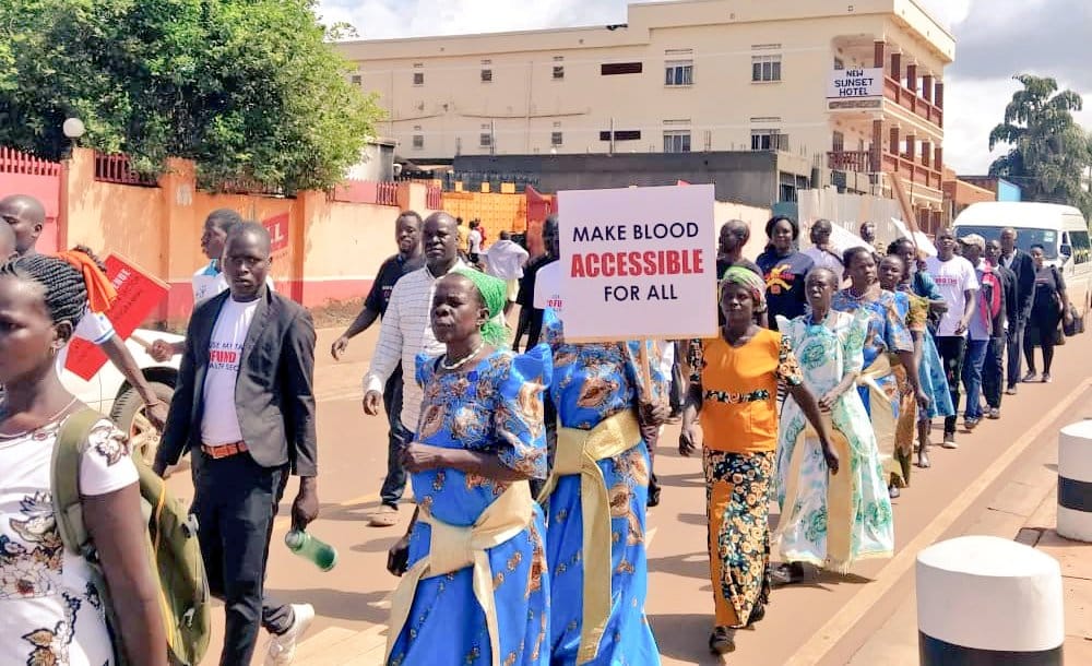 Protesten Uganda belastingontwijking bloedtekort