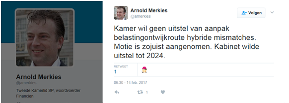 Tweet Arnold Merkies