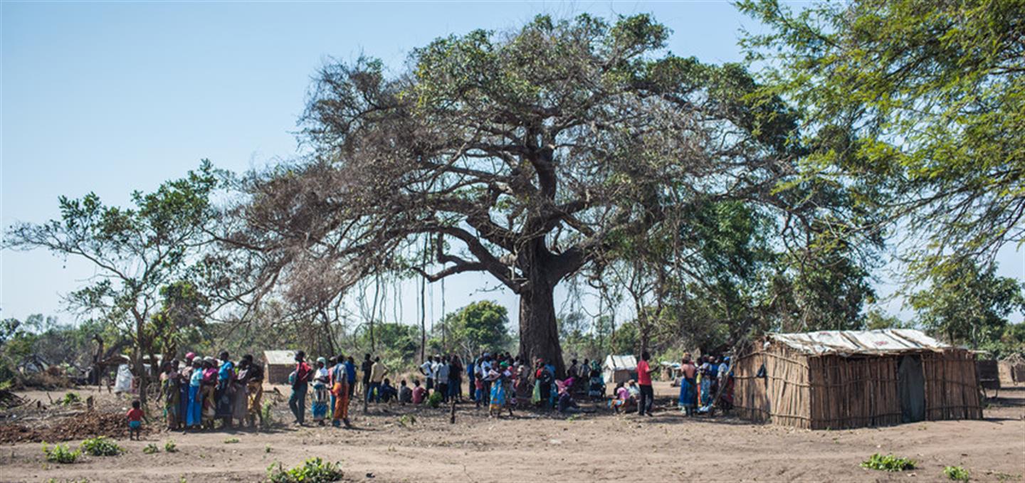 Veel mensen zijn nog steeds afhankelijk van voedselvouchers (Mozambique)